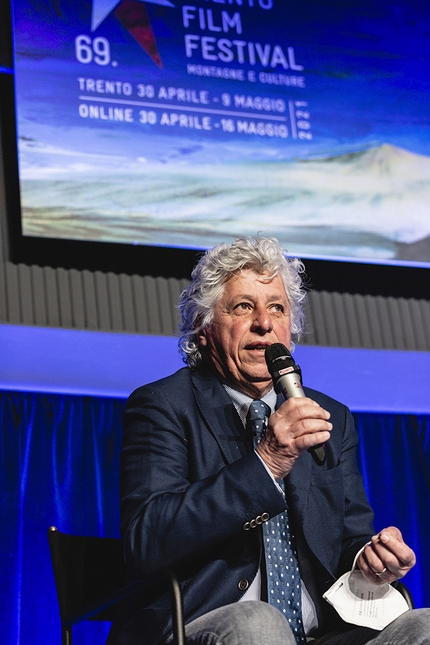 Trento Film Festival 2021 - Mauro Leveghi durante la presentazione del programma del 69° Trento Film Festival