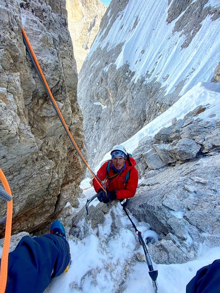 Cimon della Pala, Pale di San Martino, Dolomites, Emanuele Andreozzi, Matteo Faletti - Elements of Life on the north face of Cimon della Pala, Pale di San Martino, Dolomites