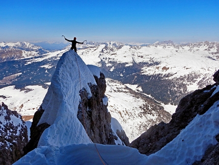 Cimon della Pala, Pale di San Martino, Dolomiti, Emanuele Andreozzi, Matteo Faletti - Elements of Life al Cimon della Pala, Pale di San Martino, Dolomiti