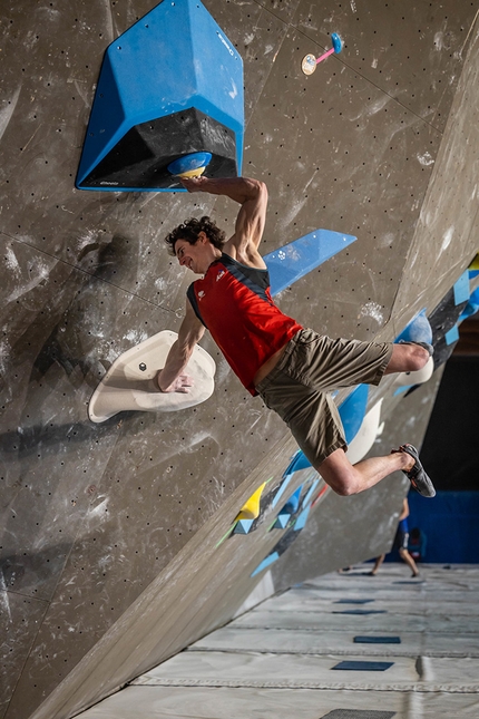 Adam Ondra, Coppa del Mondo Boulder 2021, Meiringen - Adam Ondra a Meiringen durante la Coppa del Mondo Boulder 2021