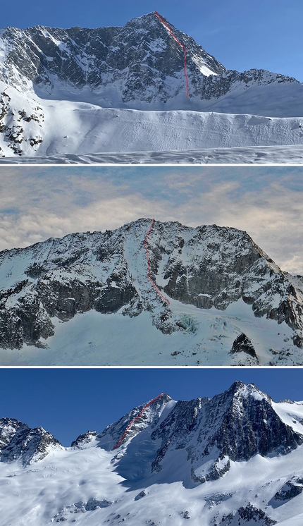 Adamello, Busazza, Presanella, Leonardo Gheza, Giulia Venturelli, alpinismo - Le pareti nord dell’Adamello, Cima della Busazza e Presanella, salite in 22 ore da Leonardo Gheza e Giulia Venturelli