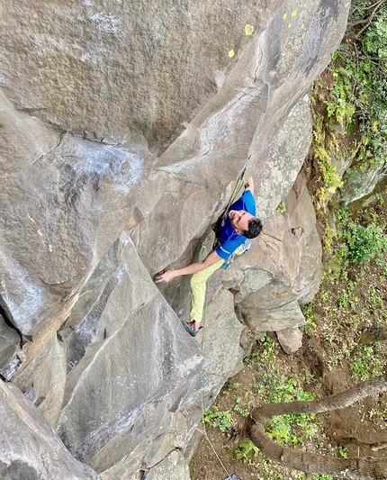 Falesia del Salice, Etna, Sicily, Massimo Flaccavento  - Nikos Lo Giudice on Nanà, 7a, Falesia del Salice, Etna, Sicily