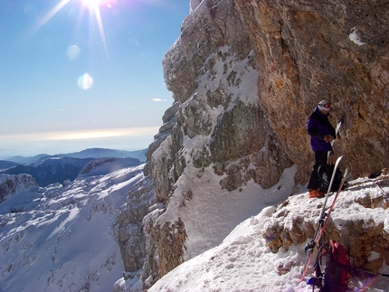 Federico Deluisa - Federico Deluisa in una giornata di inizio inverno al Foro del Monte Forato