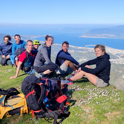 Sentiero Italia - Il team Va’ Sentiero in Sicilia lungo il Sentiero Italia 