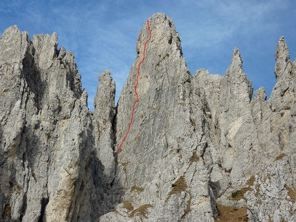 Il buio oltre la siepe, nuova via d’arrampicata in Grignetta sul Torrione Palma