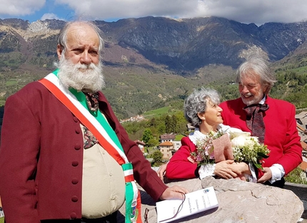 Betta Gobbi, Gioachino Gobbi - Betta Gobbi e Gioachino Gobbi, al loro matrimonio l'8 maggio 2021