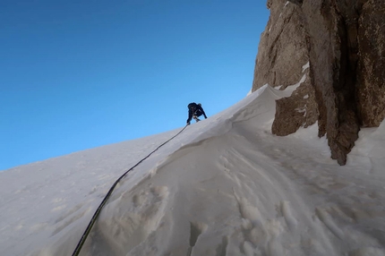 Cima Brenta Alta, Dolomiti di Brenta, Gola Nord-Est, Francesco Salvaterra, Piero Onorati, Manuela Farina - Gola Nord-Est alla Cima Brenta Alta: 