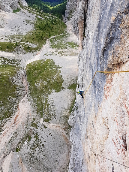 Torre di Mezzaluna, Vallaccia, Dolomiti, Serendipity, Enrico Geremia, Nicolò Geremia - Serendipity alla Torre di Mezzaluna in Vallaccia (Dolomiti) di Enrico Geremia e Nicolò Geremia