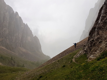 Torre di Mezzaluna, Vallaccia, Dolomiti, Serendipity, Enrico Geremia, Nicolò Geremia - Serendipity alla Torre di Mezzaluna in Vallaccia (Dolomiti) di Enrico Geremia e Nicolò Geremia