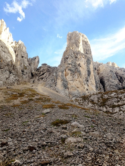 Torre di Mezzaluna, Vallaccia, Dolomiti, Serendipity, Enrico Geremia, Nicolò Geremia - Serendipity alla Torre di Mezzaluna in Vallaccia (Dolomiti) di Enrico Geremia e Nicolò Geremia