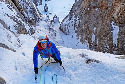 Alchimia, Cima de Gasperi, Civetta, Dolomiti, Emanuele Andreozzi, Santiago Padrós - Alchimia alla Cima de Gasperi in Civetta (Dolomiti)