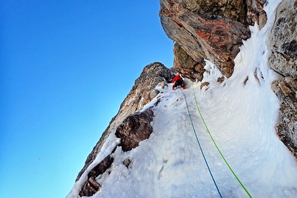 Alchimia, Cima de Gasperi, Civetta, Dolomiti, Emanuele Andreozzi, Santiago Padrós - Alchimia alla Cima de Gasperi in Civetta (Dolomiti)