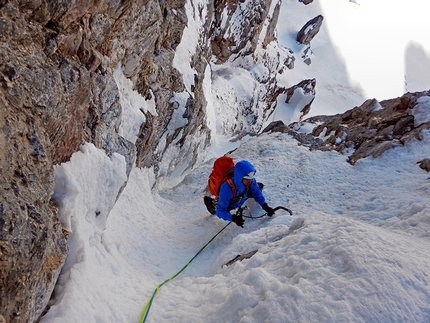 Alchimia, Cima de Gasperi, Civetta, Dolomiti, Emanuele Andreozzi, Santiago Padrós - Alchimia alla Cima de Gasperi in Civetta (Dolomiti)