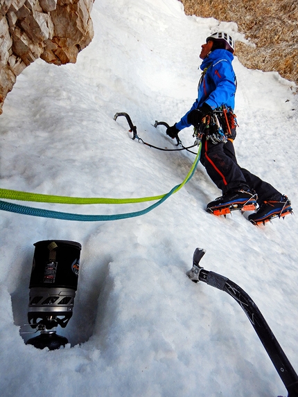 Alchimia, Cima de Gasperi, Civetta, Dolomiti, Emanuele Andreozzi, Santiago Padrós - Alchimia alla Cima de Gasperi in Civetta (Dolomiti)