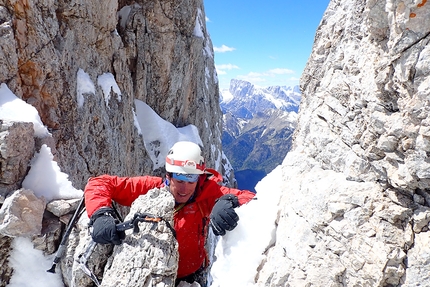 Alchimia, Cima de Gasperi, Civetta, Dolomiti, Emanuele Andreozzi, Santiago Padrós - Alchimia alla Cima de Gasperi in Civetta (Dolomiti)