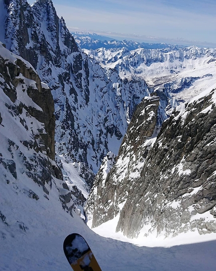 Monte Gabbiolo, Adamello, Presanella, Luca Dallavalle - Monte Gabbiolo parete sud per Luca Dallavalle