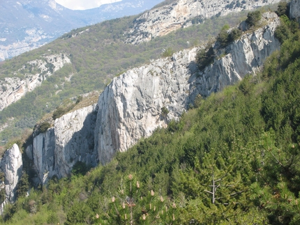 Nago Arco - The crag Nago close to Arco