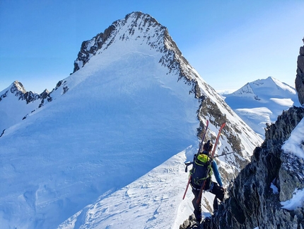 Altavia 4000, Nicola Castagna, Gabriel Perenzoni, 82 x 4000m of the Alps - Grosses Grünhorn 4044m: Nicola Castagna and Gabriel Perenzoni 