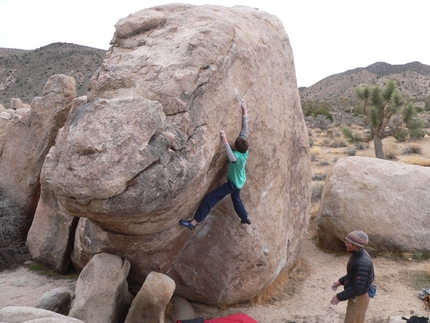 Giuliano Cameroni - Giuliano Cameroni - Chili-Sauce, V7 (7b), Joshua Tree (USA)