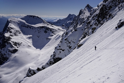 Croda di Cengles parete nord (Ortles - Cevedale) per Florian Cappello e Roland Stricker