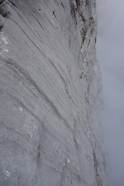 Anima Fragile, Col dei Camorz, Civetta, Dolomiti, Alessandro Beber, Alberto Fedrizzi, Martina Paolazzi - Qualità della roccia abbastanza buona! Anima Fragile sullo Spigolo Sud-Ovest del Col dei Camorz (Civetta, Dolomiti)