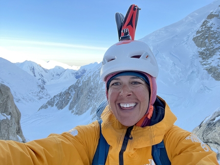 Chantel Astorga solos Cassin Ridge on Denali and skis West Rib/Seattle Ramp