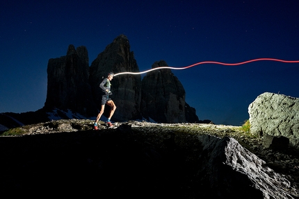 La Sportiva Lavaredo Ultra Trail - Il tedesco Hannes Namberger verso la vittoria del La Sportiva Lavaredo Ultra Trail 2021