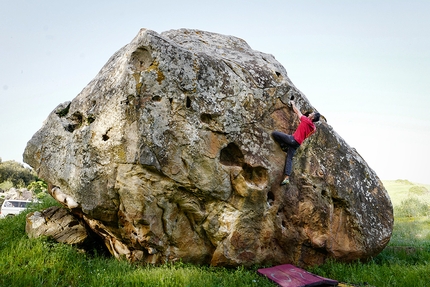 Bosco Scorace, Sicilia, boulder - Boulder a Bosco Scorace in Sicilia