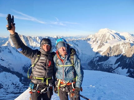 Altavia 4000, Nicola Castagna, Gabriel Perenzoni, 82 x 4000 delle Alpi - Grandes Rocheuse: Nicola Castagna e Gabriel Perenzoni 