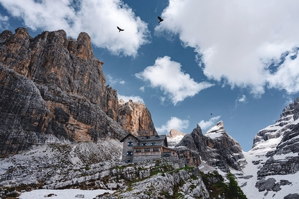 Via delle Normali Dolomiti di Brenta - Dolomiti di Brenta: Rifugio Tuckett Quintino Sella