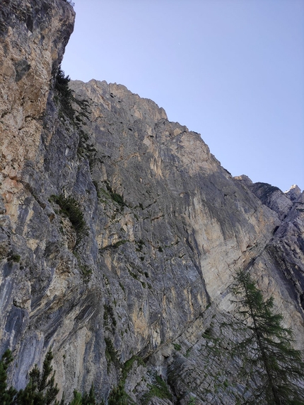 Cima Gea, Dolomiti d’Oltrepiave, Luca Vallata - La parete inesplorata di Cima Gea (Dolomiti)
