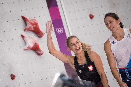 Olimpiadi di Tokyo 2020 - Aleksandra Miroslaw con Anouck Jaubert, Olimpiadi di Tokyo 2020