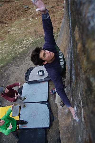 Niccolò Ceria - Niccolò Ceria, Deliverance 7B+, Peak District (GBR)