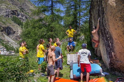 Granpablok 2021, il raduno boulder a Valsavarenche nel Parco Nazionale del Gran Paradiso