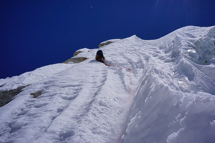 Pumari Chhish East, Pakistan, Tom Livingstone, Mathieu Maynadier - Tom Livingstone and Mathieu Maynadier attempting Pumari Chhish East in Pakistan, June 202