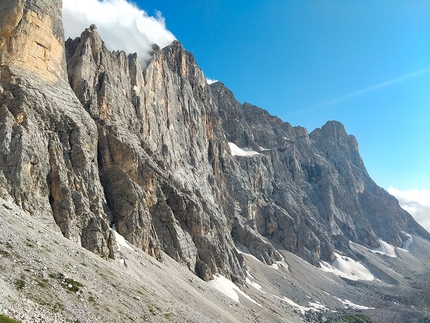 Colonne d’Ercole, Civetta, Dolomiti, Léo Billon, Enzo Oddo - La parete nordovest del Civetta, Dolomiti