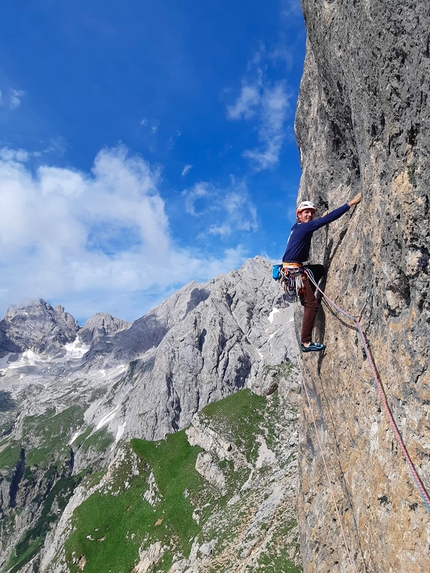 Marmolada, Dolomiti, Léo Billon, Silvia Loreggian, Enzo Oddo - Marmolada, Dolomiti: Léo Billon su Coitus Interruptus