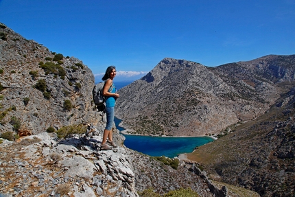 Arrampicare a Kalymnos, Grecia, Pezonda - Kalymnos: il fiordo di Pezonda