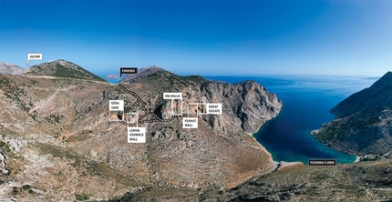 Pezonda, ancora una nuova falesia a Kalymnos in Grecia