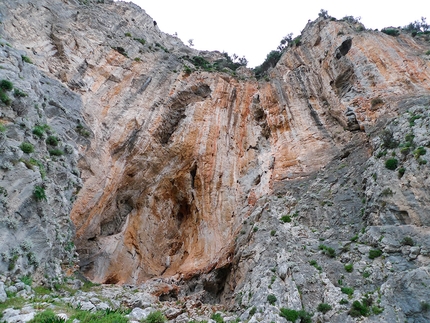 Kalymnos climbing, Greece, Pezonda - Kalymnos: the subsector Valhalla at the crag Pezonda