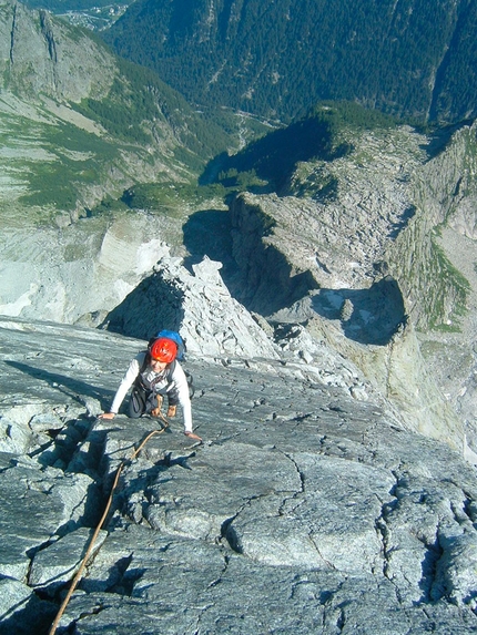 Ricordi sul Badile. Di Caterina Bassi