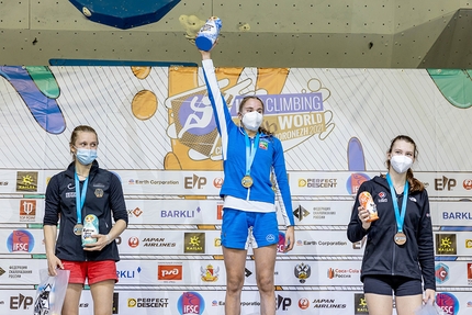 Beatrice Colli Campionessa del Mondo Speed Giovanile in Russia!