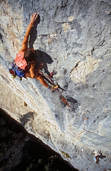 Luisa Iovane - Luisa Iovane su Comeback in Val San Nicolò, Dolomiti, nel 1986