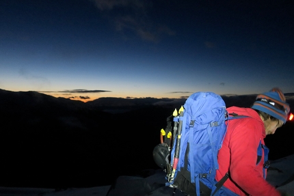 Cerro Pinuer, Valle Exploradores, Patagonia, Raimundo De Andraca, Javier Galleani, Nicolas Valderrama - Cerro Pinuer (Valle Exploradores, Patagonia), prima invernale e prima discesa in sci di Raimundo De Andraca, Javier Galleani, Nicolas Valderrama (08/2021)