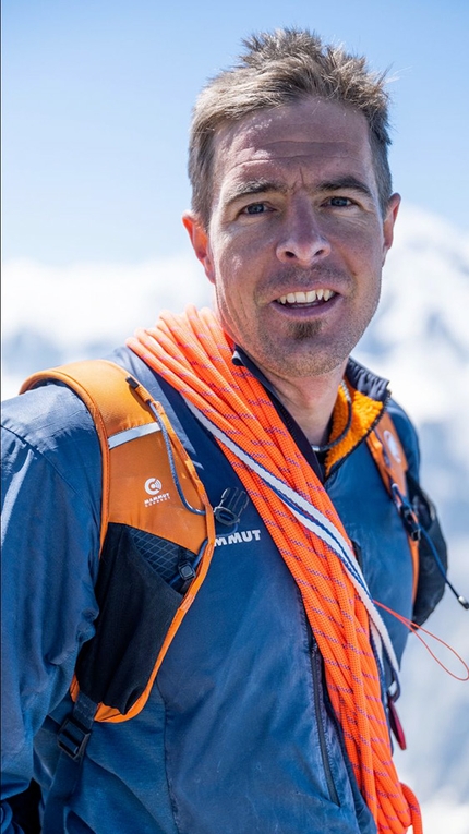 Dani Arnold, Petit Dru, Allain-Leininger - 37-year-old Swiss mountaineer Dani Arnold