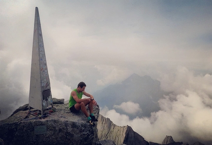 Watch Filip Babicz set the Pizzo Badile North Ridge record