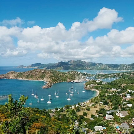 Nicolò Guarrera, Pieroad, Un giro del mondo a piedi - Nicolò Guarrera, un giro del mondo a piedi: English Harbour, Antigua