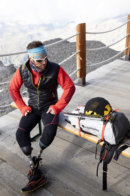 Andrea Lanfri, Genova, Capanna Margherita, Monte Rosa - Andrea Lanfri da Genova alla Capanna Margherita del Monte Rosa