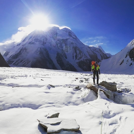 Simon Messner and Martin Sieberer attempt Praqpa Ri in Karakorum