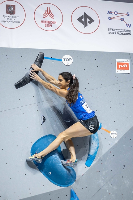 Bouldering World Championships 2021, Moscow Russia - Fanny Gibert, Boulder World Championship 2021, Moscow Russia